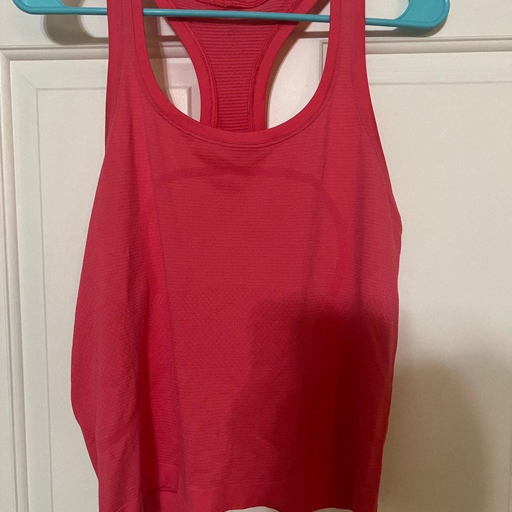 Women's Red Racerback Tank Top